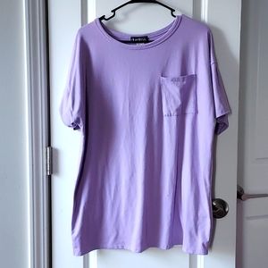 Duetime Maternity purple measurements are approximate